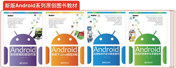 新版Android系列原創(chuàng)教材樣章及配套視頻下載